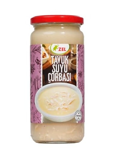 ZEL Tavuk Suyu Çorbası 480 ml – Tavuk Göğüs Etli, Yüksek Proteinli, Hazır Geleneksel Çorba