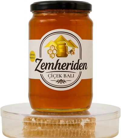 Zemheriden Süzme Çiçek Bal (Şekersiz)