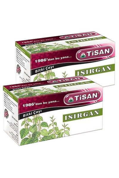 Zencefil Organik 2 Kutu Isırgan Çayı Tisan Sallama Isırgan Otu Çayı