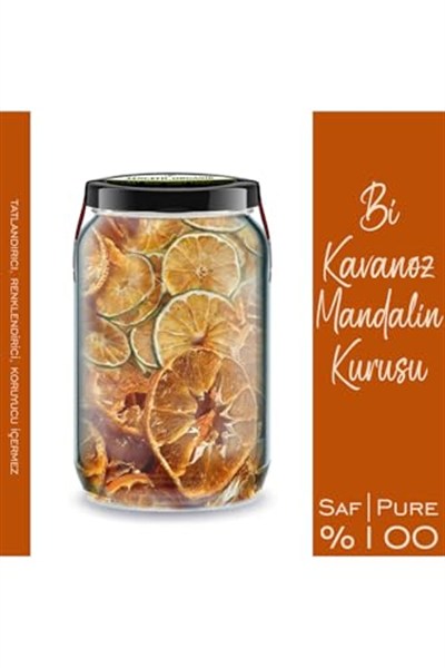 Zencefil Organik 3lü Bi Kavanoz Narenciye Kurusu Seti Portakal Kurusu + Mandalin Kurusu + Limon Kurusu Cam Kavanozda