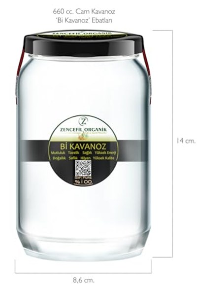 Zencefil Organik Beyaz Çay Bi Kavanoz 660 cc. Cam Kavanozda Katkısız Beyazçay Pure White Tea