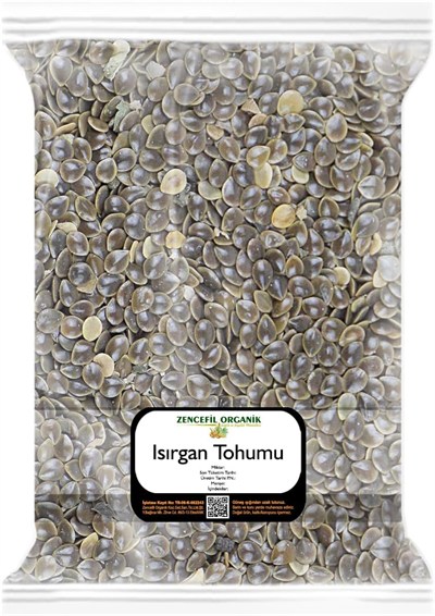 Zencefil Organik Isırgan Tohumu 250 Gr. Isırgan Otu Tohumu