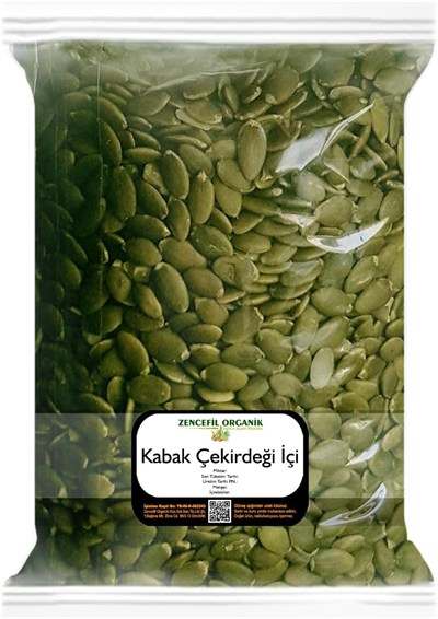 Zencefil Organik Kabak Çekirdeği İçi 250 Gr. Çiğ Kabak Çekirdeği İçi 1. Kalite Tertemiz ve Taze