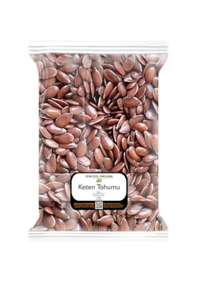 Zencefil Organik Keten Tohumu Tane 1 Kg. 1.Sınıf