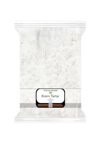 Zencefil Organik Krem Tartar 250 gr Katkısız Saf Krem Tartar