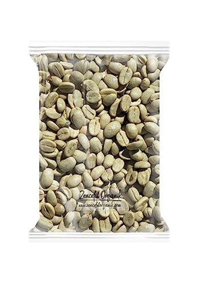Zencefil Organik Yeşil Kahve Çekirdek 500 Gr. Kavrulmamış Kahve Çekirdeği Çiğ