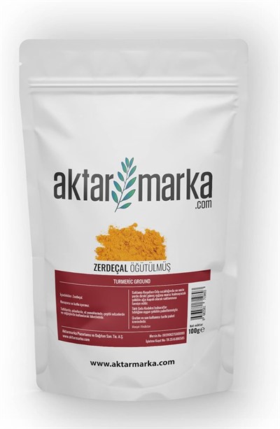 Zerdeçal Öğütülmüş Toz 100 gr