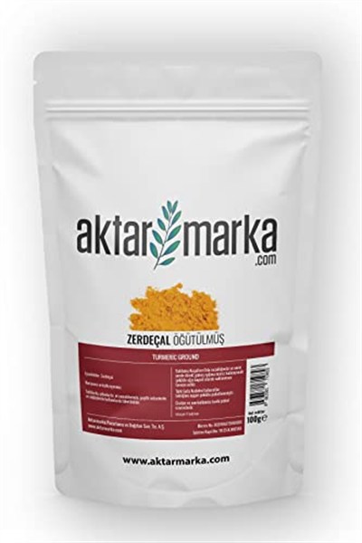 Zerdeçal Öğütülmüş Toz 100 gr