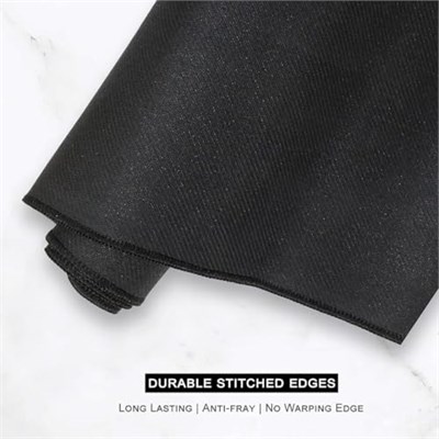Zerfa Dünya Haritası Ekstra Büyük Genişletilmiş Kaymaz Kauçuk Oyun Mouse Pad & Klavye Masa Mat Bilgisayar Aptop için (900 mm X 400 mm X 2 mm) L Zmp253 Siyah (Dünya Haritası, 90 X 40 cm)