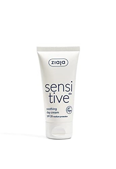 Ziaja Sensitive Yatıştırıcı Gündüz Kremi Spf 20, Hassas Cilt Serisi, 50 ml