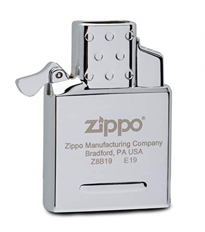 Zippo Unisexin Bütan Çakmak Ekleme-Çift Torch, Krom, Bir Boyut