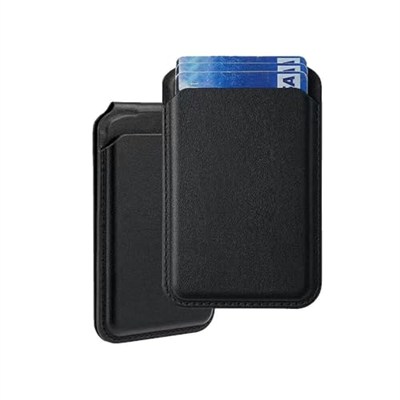 Zore CRD-06 Suni Deri Görünümlü Magnetik Kartlık Siyah