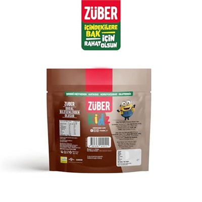Züber Kidz Sütlü Kakaolu Meyve Topu 42g x 12 Adet