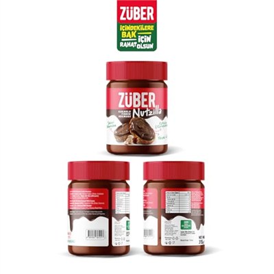 Züber Nutzilla Kakaolu Fındık Kreması 315gr