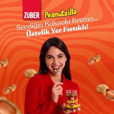Züber Peanutzilla Kakaolu Fıstık Kreması 315 Gr