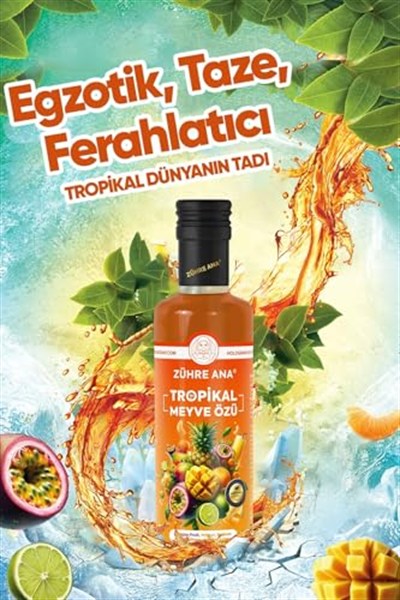 Zühre Ana Tropikal Meyve Özü 640 Gr