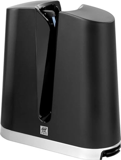 Zwilling 326050000 V-Edge Bıçak Bileyici, Siyah, 8 cm