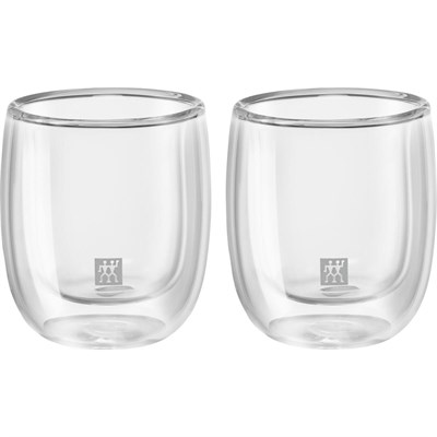 Zwilling Çift Camlı 2li Espresso Bardak Seti - 80 Ml