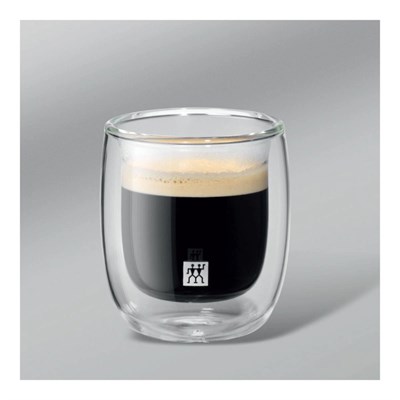 Zwilling Çift Camlı 2li Espresso Bardak Seti - 80 Ml