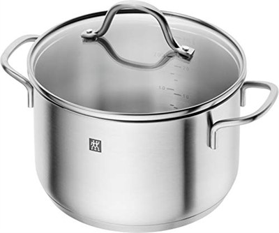 Zwilling Flow Tencere Seti, Paslanmaz Çelik, 5 Parça, Gümüş Rengi