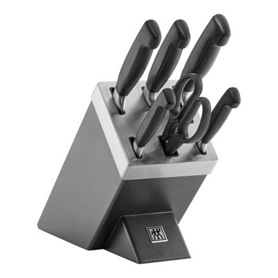 Zwilling Four Star Blok Bıçak Seti Kendinden Bilemeli, 7-parça