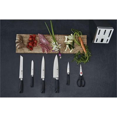 Zwilling Four Star Blok Bıçak Seti Kendinden Bilemeli, 7-parça