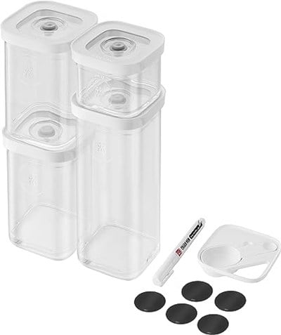 Zwilling Fresh & Cube Saklama Kabı 6li Set S Beyaz