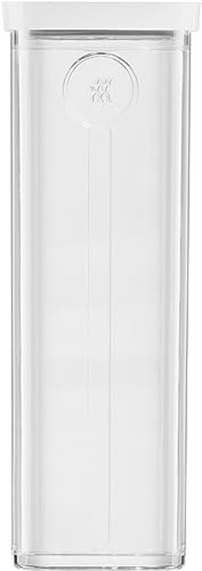 ZWILLING Fresh & Save Cube kutu, boyut 4S, modüler ve istiflenebilir saklama kabı, hava geçirmez ve vakumlanabilir saklama, bulaşık makinesinde yıkanabilir, şeffaf