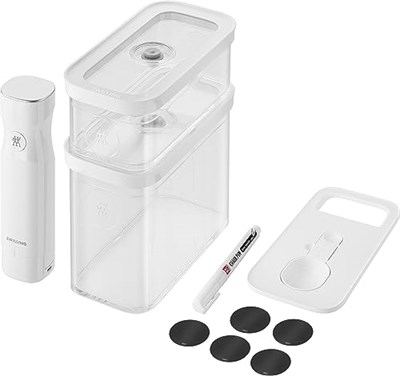 Zwilling Fresh & Save Cube Vakum Başlangıç Seti 5 Parça Beyaz - Seçenekler: M / 5-pzs, S / 6-tlg