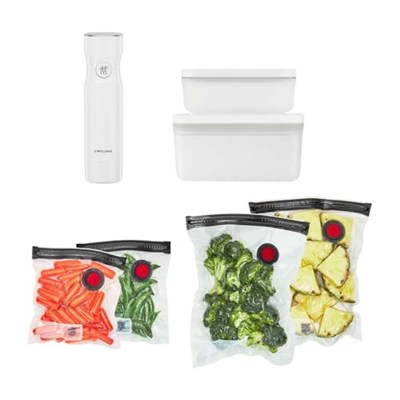 Zwilling Fresh & Save Vakumlu Başlangıç Seti Plastik/S/M, 7 Parça