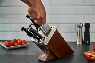 Zwilling Kendinden Bilemeli Bıçak Bloklu 7 Parça Bıçak Seti