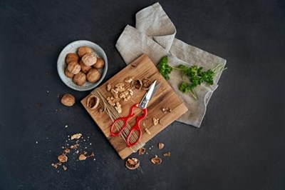 Zwilling Kitchen Shears Çok Amaçlı Makas, Paslanmaz Çelik, Kırmızı