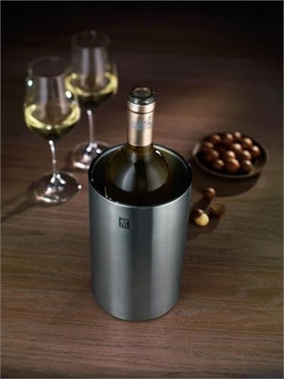 Zwilling Sommelier Şarap Soğutucu, Paslanmaz Çelik, Metalik Gri
