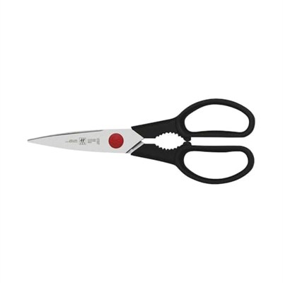 ZWILLING Twin Gourmet Blok Bıçak Seti, Paslanmaz Çelik ve Doğal Ahşap, Siyah