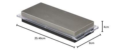 Zwilling Twin Stone Bileme Taşı, Beyaz - Seçenekler: 35.5L x 9W x 4H, 20L x 8.5W x 4.2H