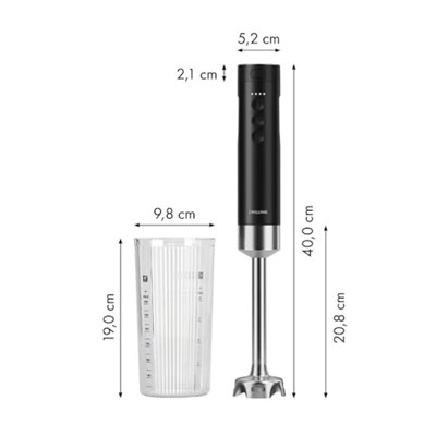 ZWILLING XTEND Kablosuz El Blenderı Başlangıç Seti Batarya Dahil, Bataryalı