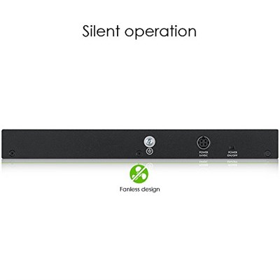 Zyxel 8 Port Gigabit PoE Switch | Smart Managed | Masa/Duvar Montajı ve Fansız Tasarım | 70 W Bütçe ile 8 PoE+ Bağlantı Noktası  - Seçenekler: 8-port PoE+ (70W) v3, 16GB Kit, 24-Port | 2x SFP, 48-Port