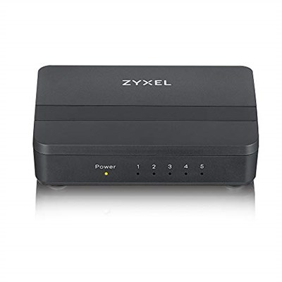 Zyxel GS-105SV2-EU0101F, 5 Portlu Gigabit Masaüstü Switch