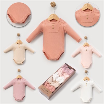 5li Body 0-6 Ay Pembe