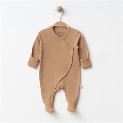 Basic Kruvaze Tulum Kahverengi 0-6 Ay