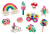 Floss & Rock Clay And Play Hava İle Kuruyan Kil Seti/ Rainbow Fairy