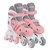 Globber 2in1 Paten S/M - Pastel Pembe