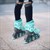Globber 2in1 Paten XS/S - Mint Yeşili