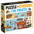 HEADU PUZZLE + STICKERS THE PIRATES (+3 YAŞ)