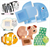 HEADU TACTILE ANIMALS MONTESSORI (1-4 YAŞ)