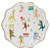 Meri Meri - Animal Parade Dinner Plates - Hayvan Geçit Töreni Tabaklar (L) (8li)