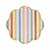 Meri Meri - Colourful Pattern Side Plates - Renkli Desenler Tabaklar - 8li