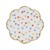 Meri Meri - Colourful Pattern Side Plates - Renkli Desenler Tabaklar - 8li