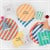 Meri Meri - Stripe Happy Birthday Large Napkins - Çizgili Happy Birthday Peçeteler (L) (x16)