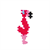 PLUS-PLUS BIG 15 PC TUBE - FLAMINGO